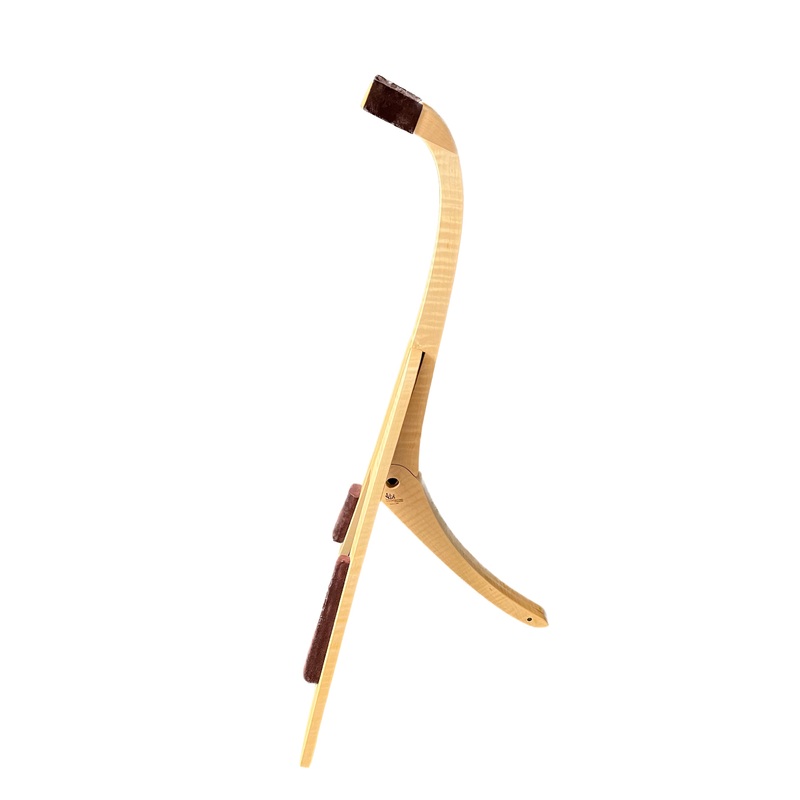 solid-ground-curly-maple-guitar-stand Solid Ground Curly Maple Guitar Stand