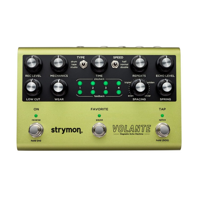 strymon-volante-magnetic-echo-machine-pedal Strymon Volante Magnetic Echo Machine Pedal