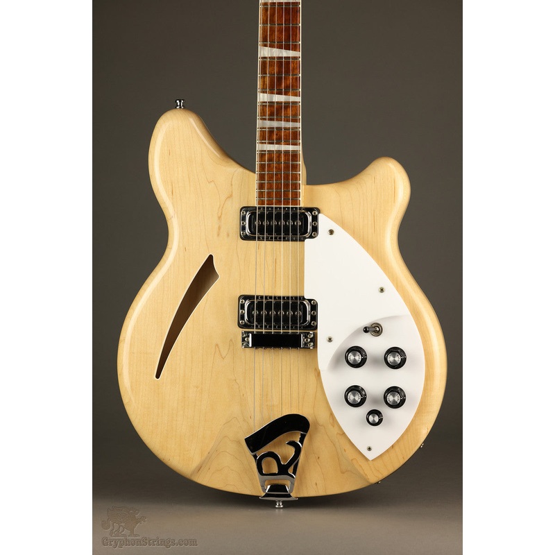 2017-rickenbacker-360-mapleglo-semi-hollow-electric-guitar-used 2017 Rickenbacker 360 Mapleglo Semi-Hollow Electric Guitar- Used