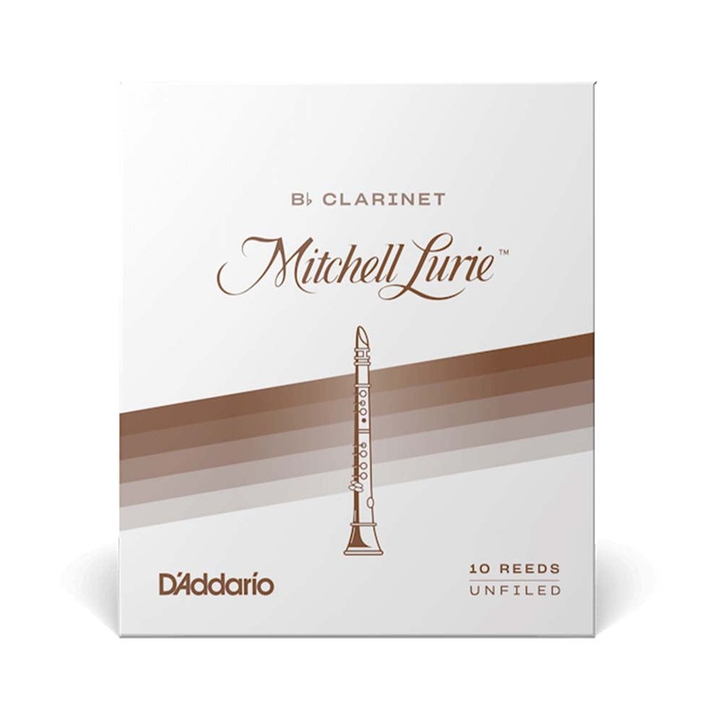 d-addario-mitchell-lurie-rml10bcl250-bb-clarinet-reeds-strength-2-5-10-pack D'Addario Mitchell Lurie RML10BCL250 Bb Clarinet Reeds, Strength 2.5 - 10 Pack