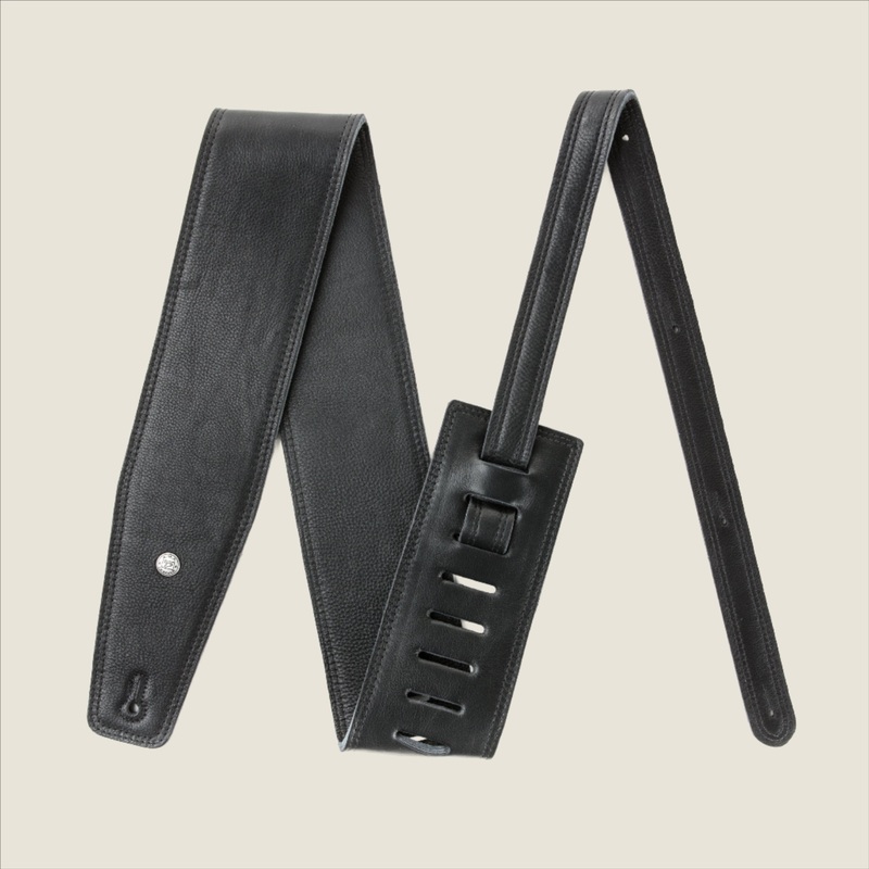 dunlop-bmf-3-5in-bass-deluxe-strap-black Dunlop BMF 3.5in Bass Deluxe Strap - Black