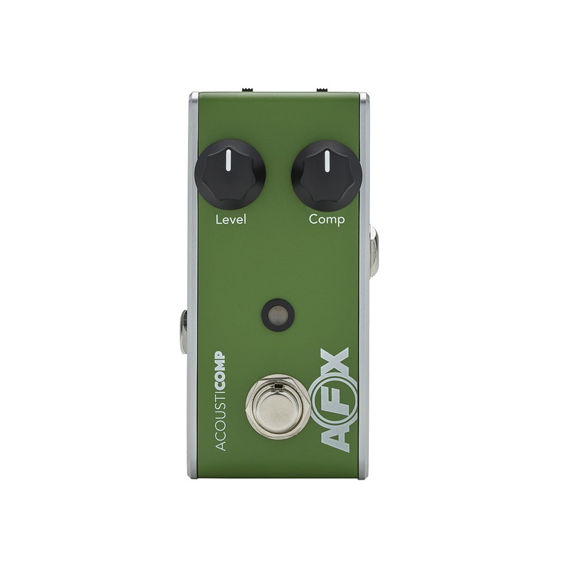 fishman-afx-acousticomp-mini-acoustic-guitar-compressor-pedal Fishman AFX AcoustiComp Mini Acoustic Guitar Compressor Pedal