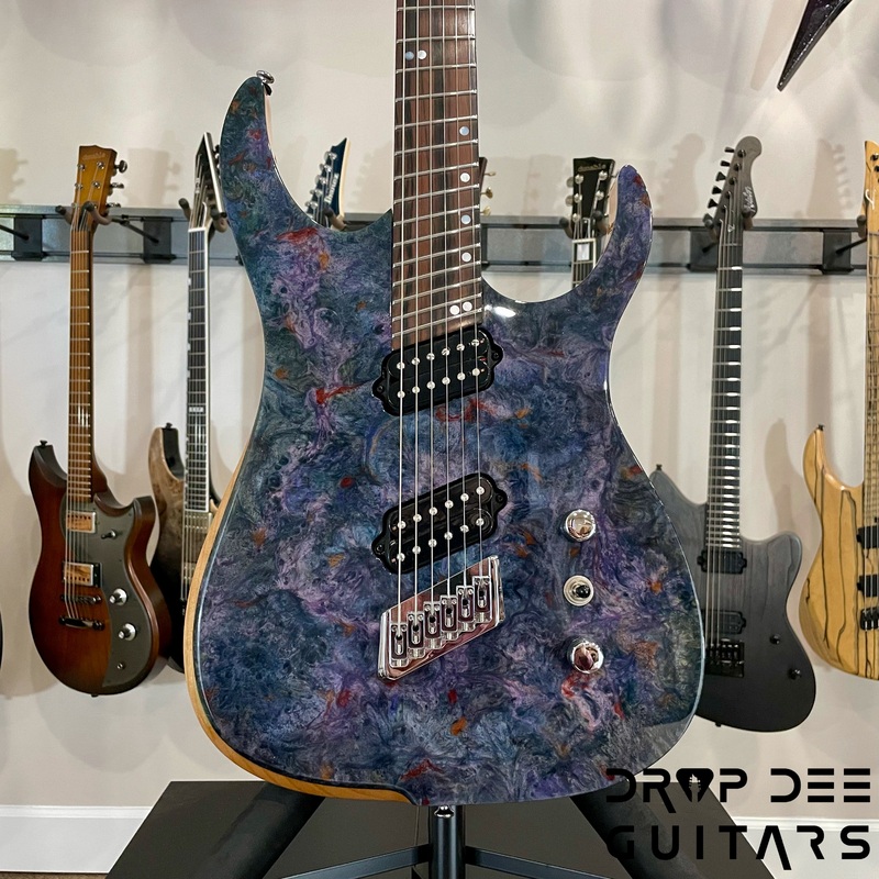 ormsby-custom-shop-hypemachine-multiscale-electric-guitar-w-bag-metallic-resin Ormsby Custom Shop Hypemachine Multiscale Electric Guitar w/ Bag - Metallic Resin