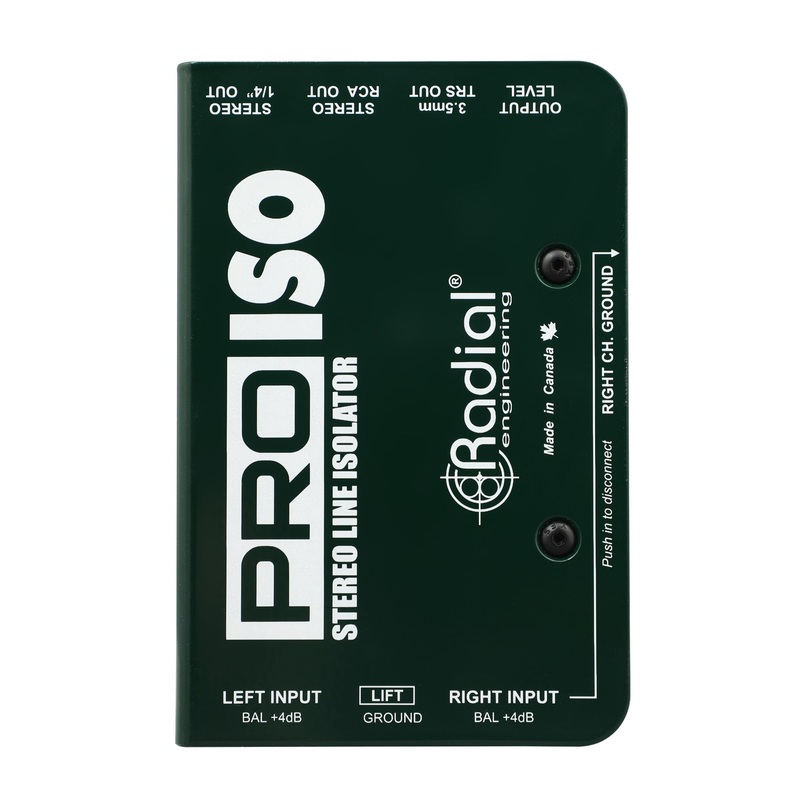 radial-engineering-pro-iso-stereo-line-isolator Radial Engineering Pro-Iso Stereo Line Isolator