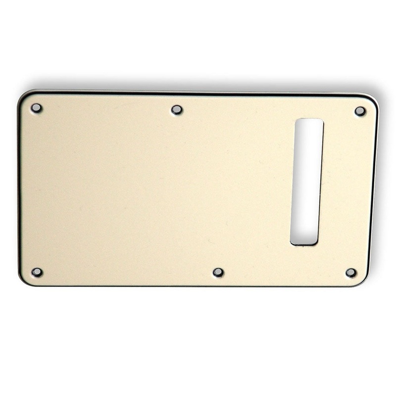 vanson-3-ply-vintage-white-premium-quality-tremolo-cover-backplate-to-fit-fender-usa-mex-stratocaster-strat VANSON 3-Ply Vintage White Premium Quality Tremolo Cover Backplate to fit Fender USA, MEX Stratocaster Strat