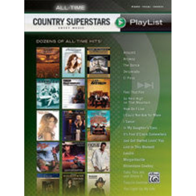 all-time-country-superstars-sheet-music-playlist All Time Country Superstars Sheet Music Playlist