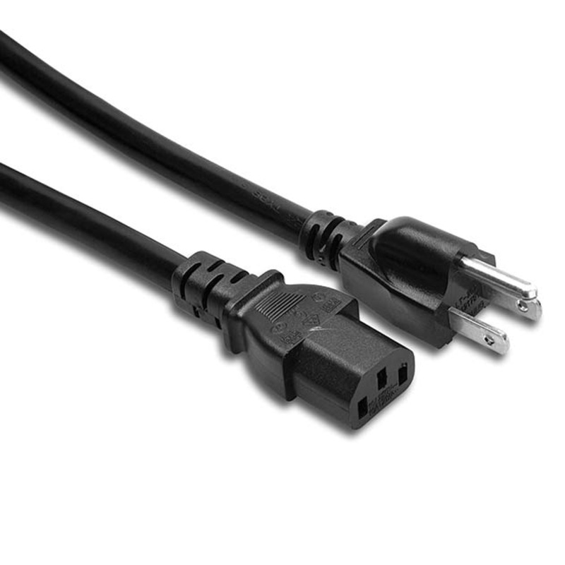 hosa-pwc-415-iec-c13-15-ft-power-cable Hosa PWC-415 IEC C13 15 ft. Power Cable