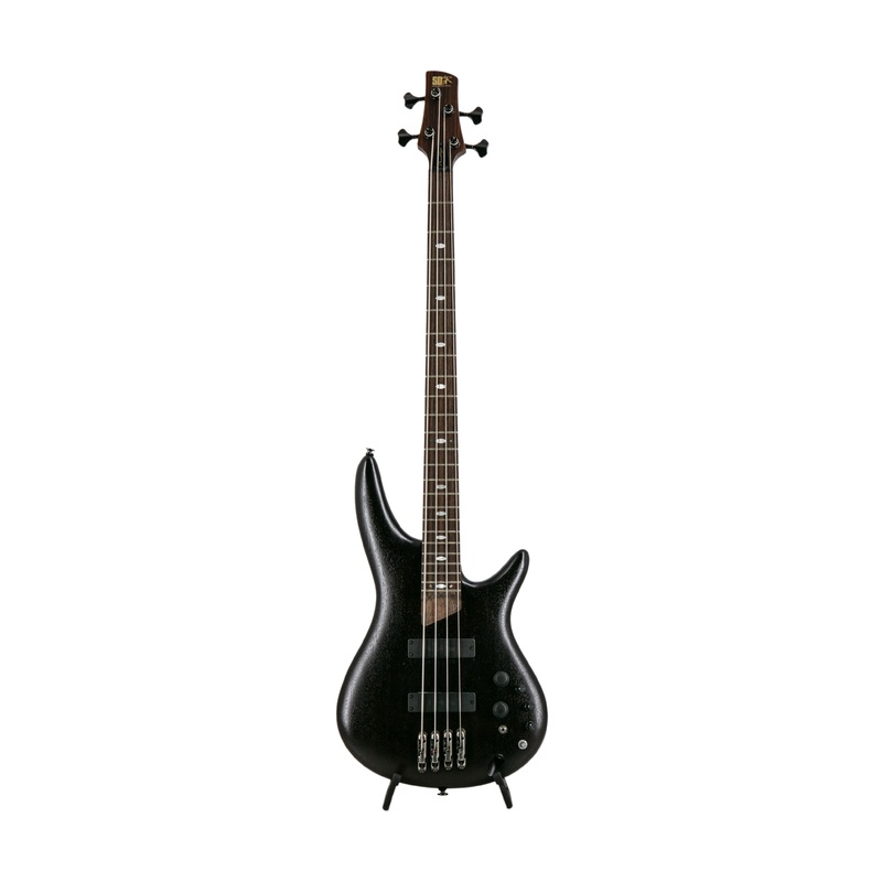 ibanez-sr4000e-tkf-prestige-4-string-bass-transparent-black-flat-f100xxxx Ibanez SR4000E-TKF Prestige 4-String Bass, Transparent Black Flat, F100XXXX
