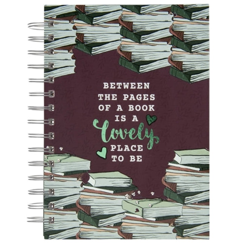 large-hardcover-wirebound-journal-between-the-pages-of-a-book-is-a-lovely-place-to-be Large Hardcover Wirebound Journal Between The Pages Of A Book Is A Lovely Place To Be