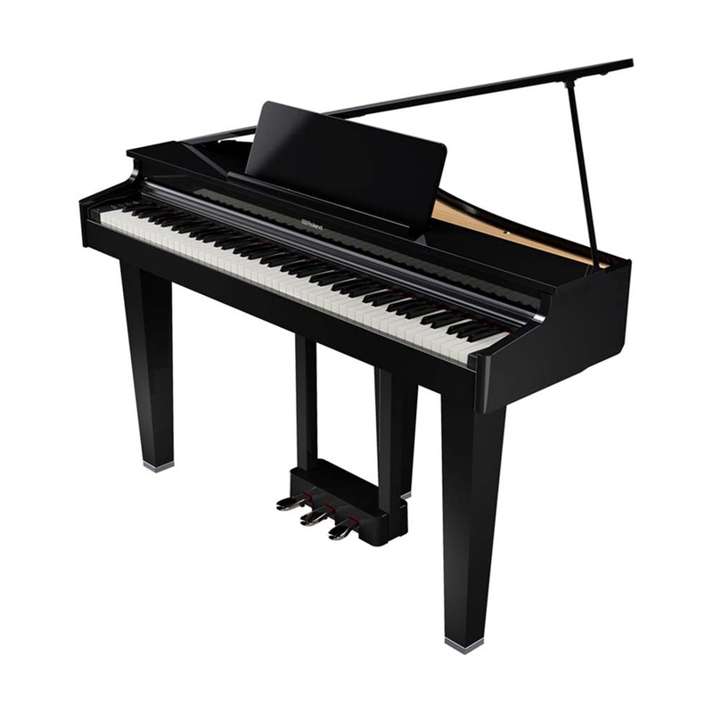 pre-owned-roland-gp-3-digital-grand-piano-kit-w-bench-polished-ebony-used Pre Owned Roland GP-3 Digital Grand Piano Kit w/ Bench - Polished Ebony | Used