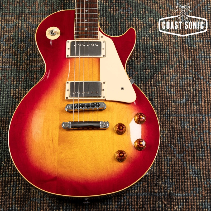 1985-gibson-les-paul-studio-standard-cherry-sunburst-w-hardcase 1985 Gibson Les Paul Studio Standard Cherry Sunburst w/ Hardcase