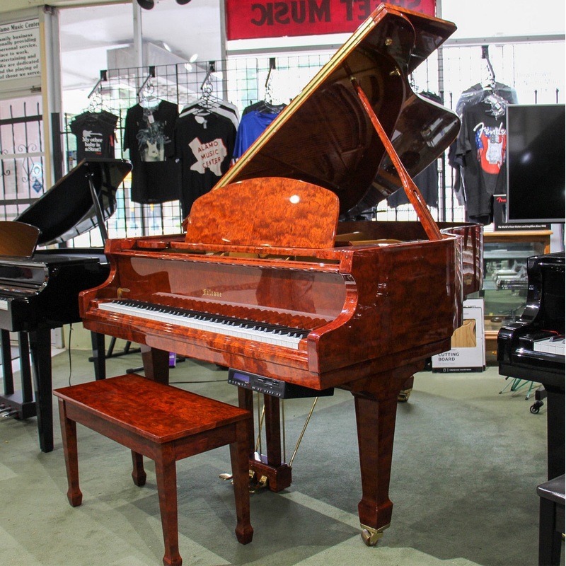 falcon-fg-87d-grand-piano-pianodisc-player-system-burled-mahogany-6-2 Falcon FG-87D Grand Piano | PianoDisc Player System | Burled Mahogany 6'2"