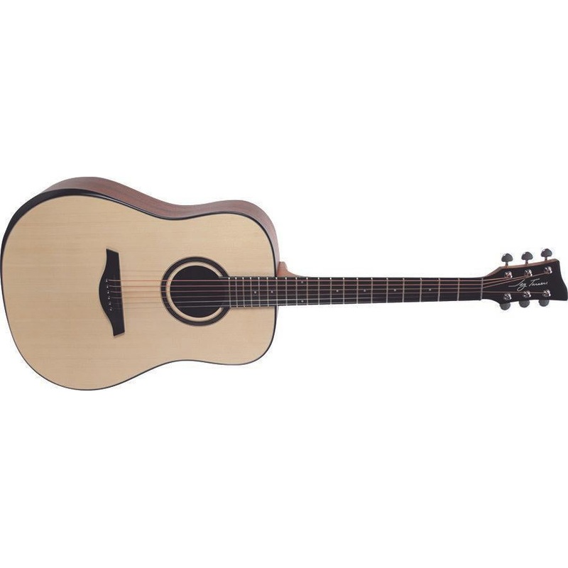 jay-turser-jta54b-opn-dreadnought-acoustic-guitar-open-pore-natural Jay Turser JTA54B-OPN Dreadnought Acoustic Guitar-Open Pore Natural