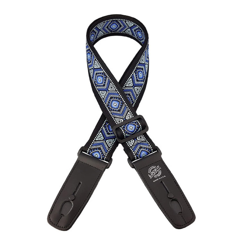 lock-it-straps-retro-vintage-series-2-in-guitar-strap-mariner Lock-It Straps Retro Vintage Series 2 in. Guitar Strap - Mariner