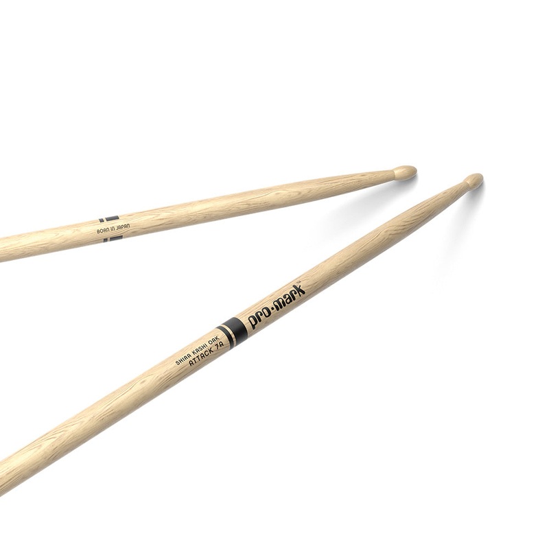 promark-pw7aw-shira-kashi-oak-7a-wood-tip-drumstick ProMark PW7AW Shira Kashi Oak 7A Wood Tip Drumstick