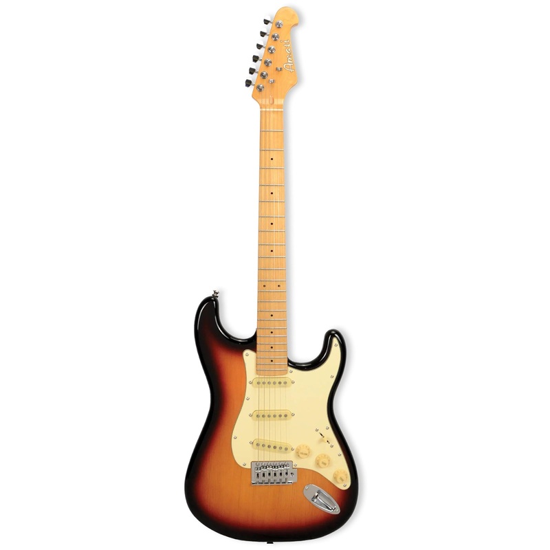 amati-classic-electric-guitar-with-gig-bag-sunburst Amati Classic Electric Guitar with Gig Bag-Sunburst
