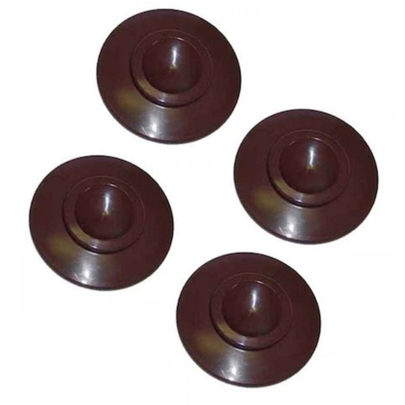 castor-cups-yamaha-brown Castor Cups Yamaha Brown