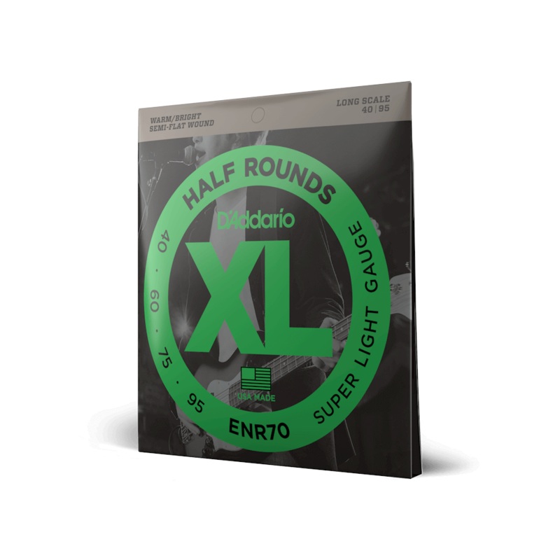 d-addario-enr70-half-round-bass-guitar-strings-super-light-40-95-long-scale D'ADDARIO ENR70 HALF ROUND BASS GUITAR STRINGS, SUPER LIGHT, 40-95, LONG SCALE