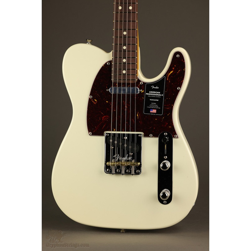 fender-american-professional-ii-telecaster-rosewood-fingerboard-olympic-white-new Fender American Professional II Telecaster, Rosewood Fingerboard, Olympic White - New
