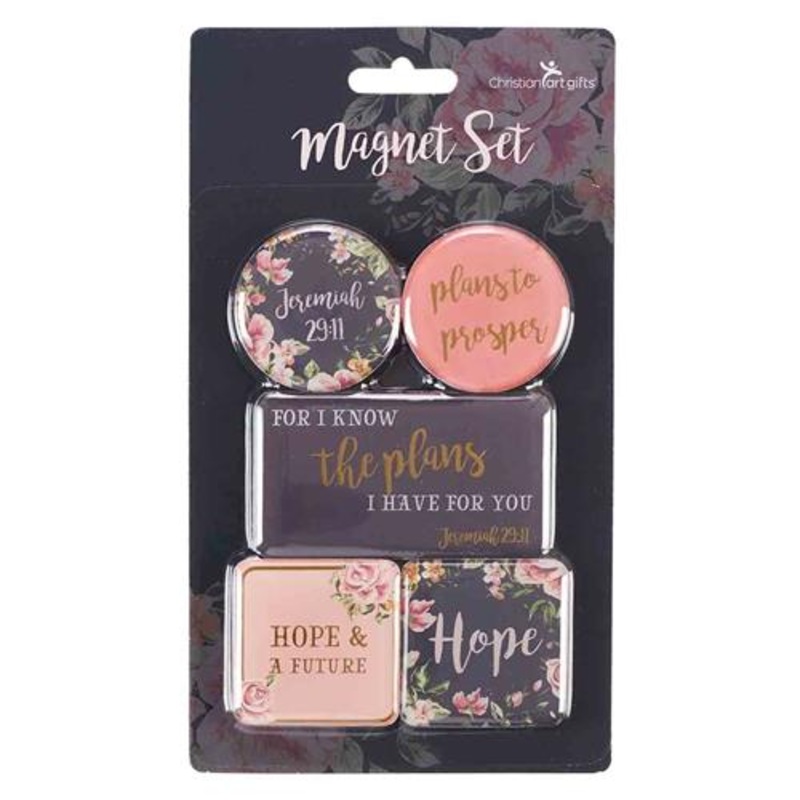 magnet-set-for-i-know-the-plans-i-have-for-you-set-of-5 Magnet Set -For I Know The Plans I Have For You (Set Of 5)