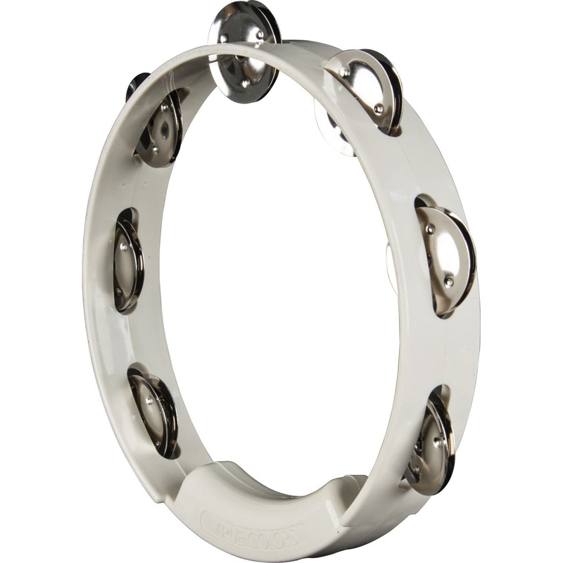rhythm-tech-tc4028-truecolor-8-tambourine-white Rhythm Tech TC4028 TrueColor 8" Tambourine-White