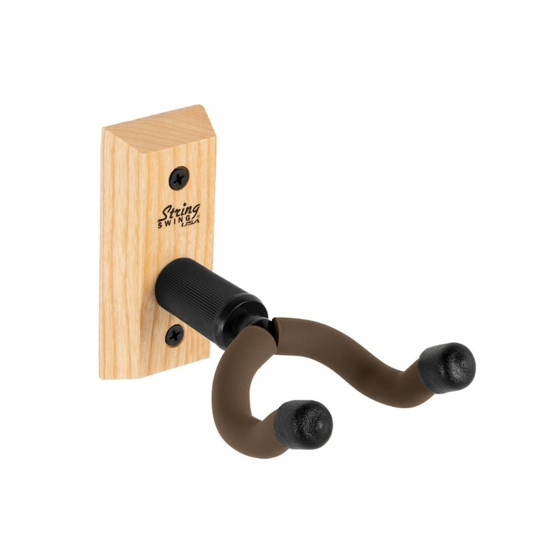 string-swing-guitar-wall-mount-for-acoustic-electric-guitars-ash String Swing Guitar Wall Mount for Acoustic & Electric Guitars - Ash