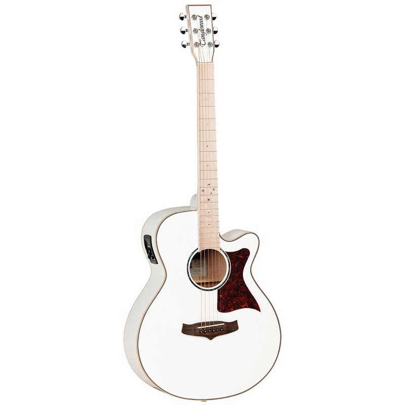 tanglewood-winterleaf-pro-blonde-superfolk-c-e-whitsunday-white-gloss Tanglewood Winterleaf Pro Blonde Superfolk C/E Whitsunday White Gloss