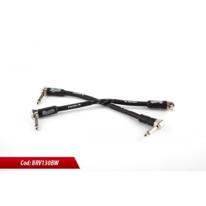 brave-series-instrument-patch-cables-15cm-brown-yellow Brave Series Instrument Patch Cables (15cm) Brown & Yellow
