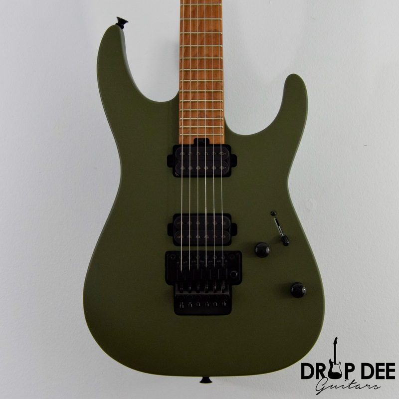 charvel-fsr-pro-mod-dk24-hh-fr-electric-guitar-w-bag-matte-army-drab Charvel FSR Pro-Mod DK24 HH FR Electric Guitar w/ Bag Matte Army Drab