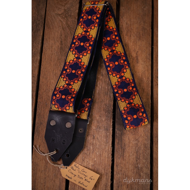 holy-cow-real-vintage-60s-orange-dots-blue Holy Cow Real Vintage 60s Orange Dots Blue