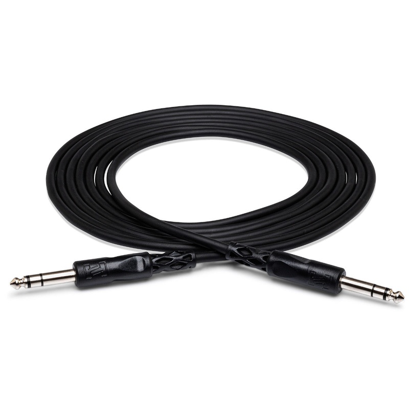 hosa-balanced-interconnect-1-4-in-trs-to-same-15-ft Hosa Balanced Interconnect - 1/4 in TRS to Same - 15 ft.