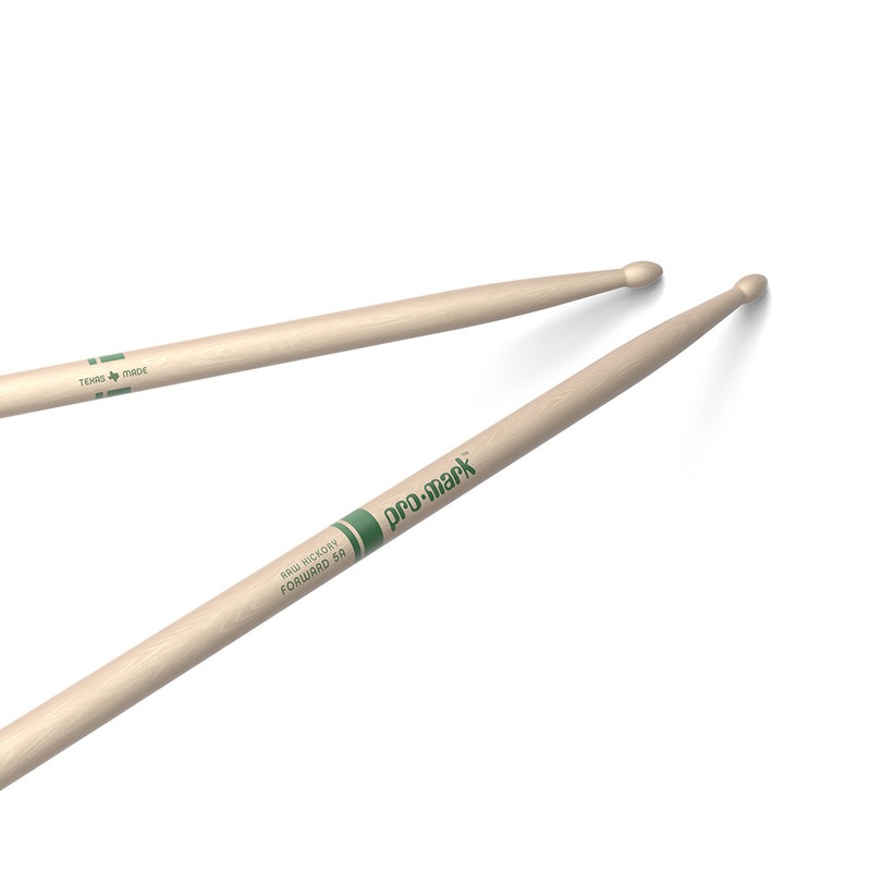 promark-txr5aw-raw-hickory-5a-wood-tip-drumstick ProMark TXR5AW Raw Hickory 5A Wood Tip Drumstick