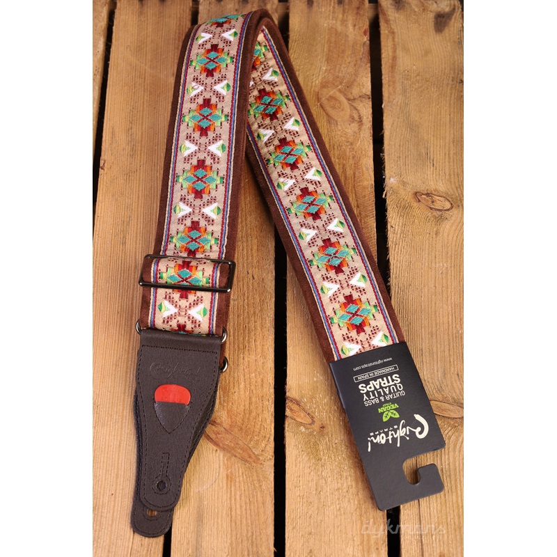 righton-guitar-strap-lollapalooza-ii-beige-standard-plus RightOn Guitar Strap Lollapalooza II Beige Standard Plus