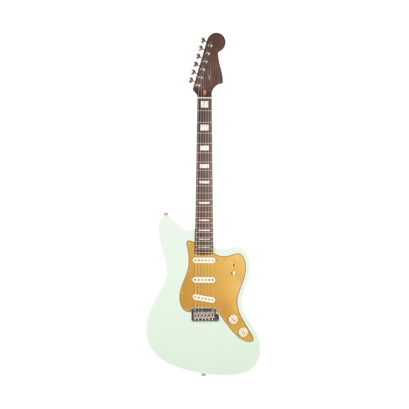 2022-fender-parallel-universe-ii-strat-jazz-deluxe-ele-guitar-transparent-faded-seafoam-green-pu20xxxx 2022 Fender Parallel Universe II Strat Jazz Deluxe Ele Guitar, Transparent Faded Seafoam Green, PU20XXXX