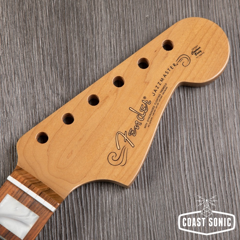 fender-roasted-jazzmaster-neck-w-block-inlays-pau-ferro Fender Roasted Jazzmaster Neck w/ Block Inlays - Pau Ferro