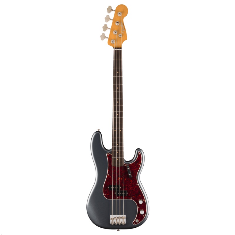 fender-vintera-ii-road-worn-60s-precision-bass-charcoal-frost-metallic Fender Vintera II Road Worn '60s Precision Bass, Charcoal Frost Metallic