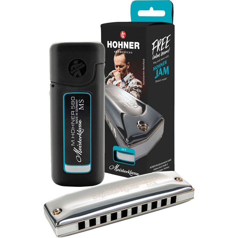 hohner-ms-series-meisterklasse-harmonica-in-the-key-of-f Hohner MS Series Meisterklasse Harmonica in the Key of F