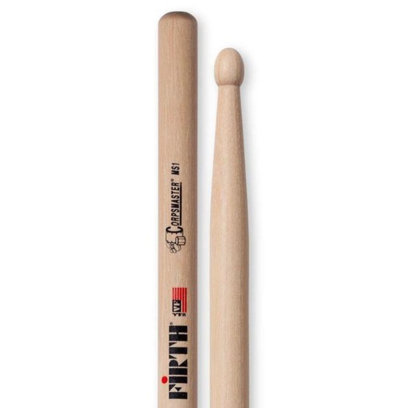 vic-firth-vf-ms1-corpsmaster-snare-stick-16-1-2-hickory-drumsticks Vic Firth VF-MS1 Corpsmaster Snare Stick 16 1/2" Hickory Drumsticks