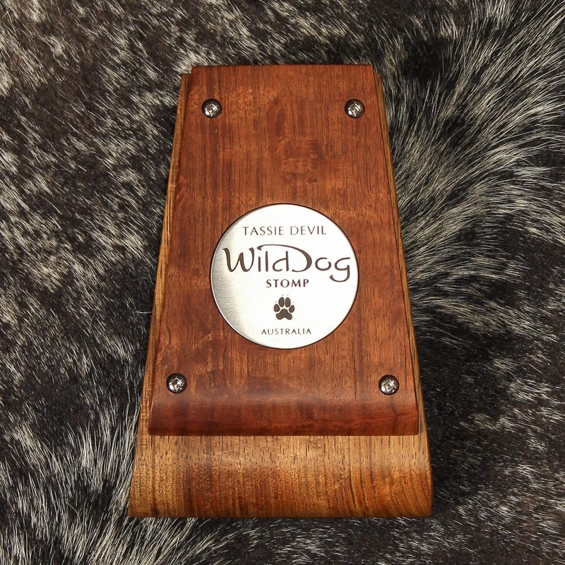 wild-dog-tassie-devil-stomp-box-w-solid-australian-timbers Wild Dog Tassie Devil Stomp Box w/ Solid Australian Timbers