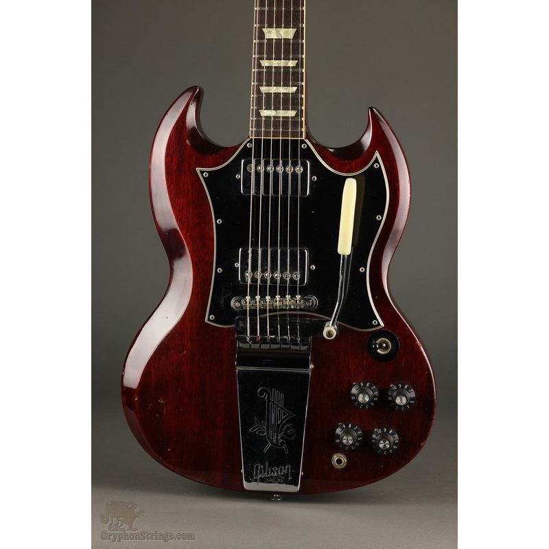 1969-gibson-sg-standard-electric-guitar-used 1969 Gibson SG Standard Electric Guitar - Used