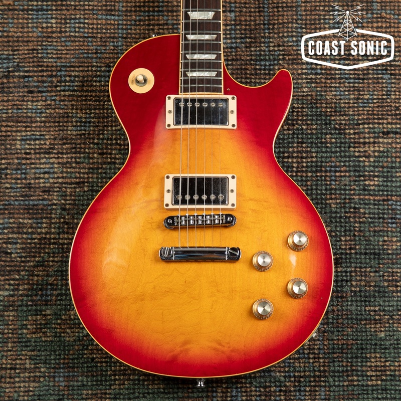 1996-gibson-les-paul-standard-cherry-sunburst-w-original-case 1996 Gibson Les Paul Standard Cherry Sunburst w/ Original Case