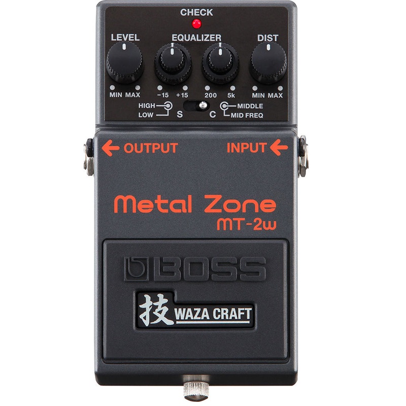 boss-metal-zone-waza-craft-distortion-pedal Boss Metal Zone Waza Craft Distortion Pedal