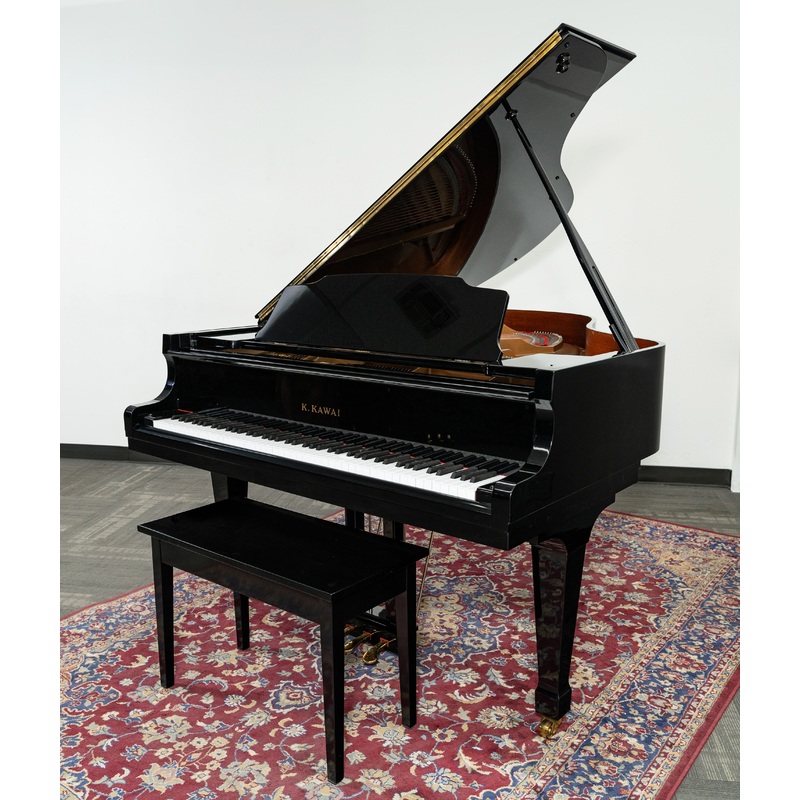 kawai-6-1-ca-40-grand-piano-polished-ebony-sn-1869538-used Kawai 6'1" CA-40 Grand Piano | Polished Ebony | SN: 1869538 | Used