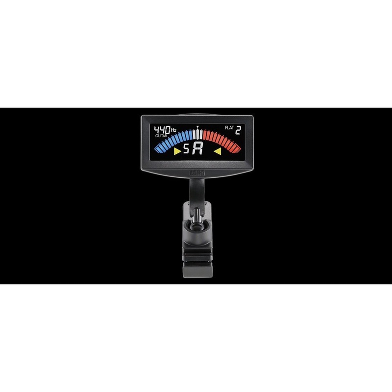 korg-aw4g-bk-pitchcrow-clip-on-guitar-tuner-black Korg AW4G-BK PitchCrow Clip-On Guitar Tuner-Black