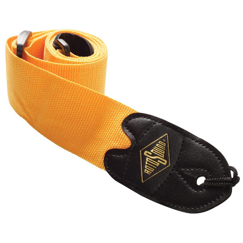 rotosound-orange-webbing-strap Rotosound Orange Webbing Strap