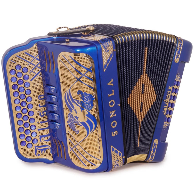 sonola-jalisco-special-edition-accordion-5-switch-ead-blue-with-gold Sonola Jalisco Special Edition Accordion 5 Switch EAD Blue with Gold