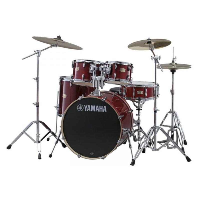 yamaha-stage-custom-birch-5pc-drum-set-w-22bd-680-hardware-cranberry-red Yamaha Stage Custom Birch 5pc Drum Set w/22BD & 680 Hardware - Cranberry Red
