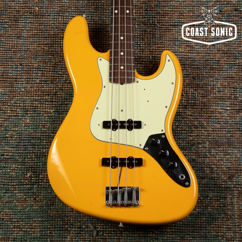 1999-fender-62-vintage-collection-jazz-bass-jb62-crafted-in-japan-cij 1999 Fender '62 Vintage Collection Jazz Bass JB62 Crafted in Japan CIJ