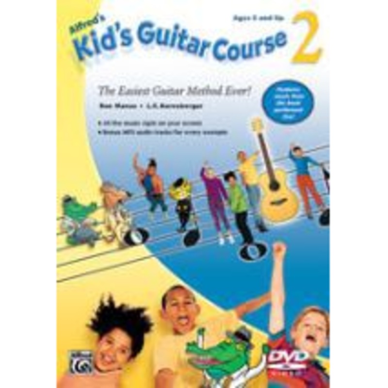 alfred-kid-s-guitar-course-dvd-2 Alfred Kid's Guitar Course DVD 2
