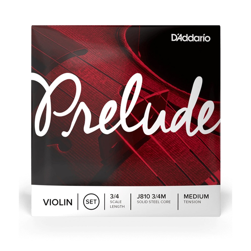 d-addario-prelude-violin-string-set-3-4-scale-medium-tension D'Addario Prelude Violin String Set, 3/4 Scale, Medium Tension